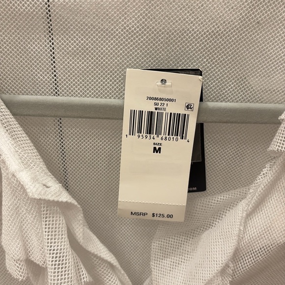 NWT Lauren Ralph Lauren mesh button down - Picture 2 of 2